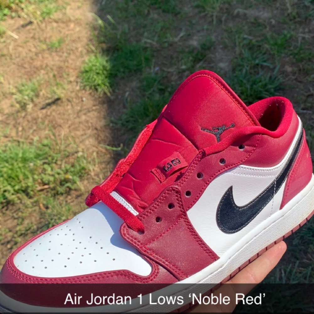 Air Jordan 1 Lows ‘Noble Red’